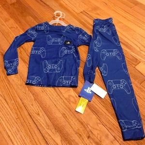 Playstation Pajamas Set 2pc Sz 8